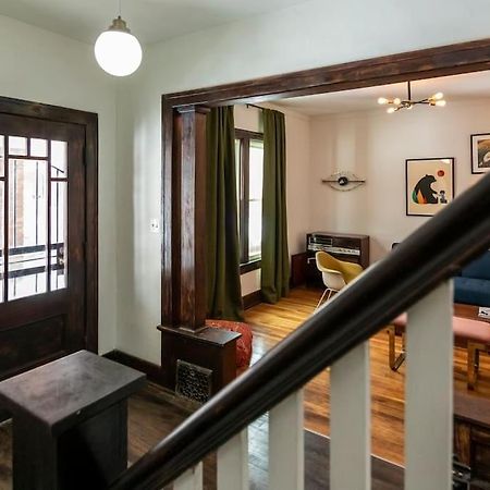 Luxe Mid-Century Styled Historic Townhouse #1 Villa Detroit Luaran gambar