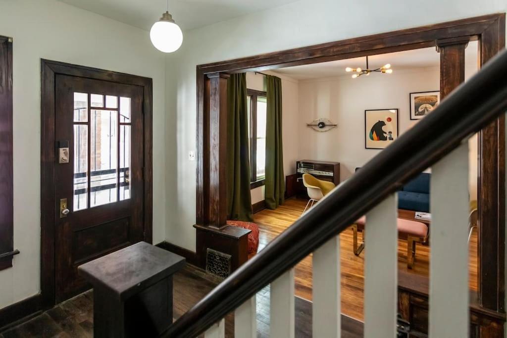 Luxe Mid-Century Styled Historic Townhouse #1 Villa Detroit Luaran gambar