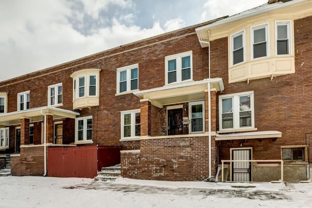 Luxe Mid-Century Styled Historic Townhouse #1 Villa Detroit Luaran gambar